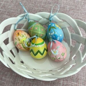 Set of 5 Easter eggs
